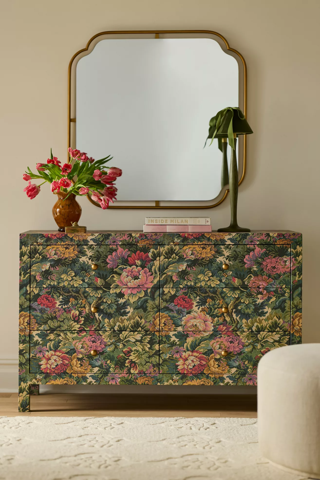 Hale Canvas Six-Drawer Dresser