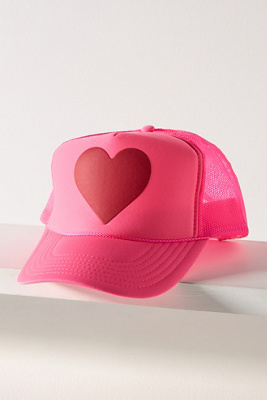 By Anthropologie Heart Trucker Hat
