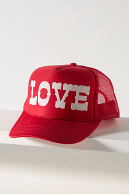 Ascot + Hart Love Western Trucker Hat