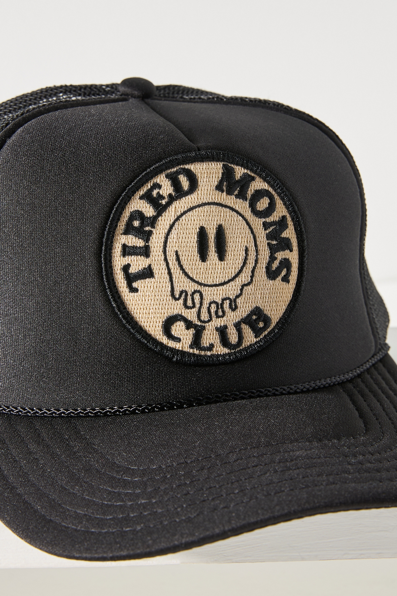 Friday Feelin Tired Moms Club Trucker Hat