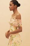 AFRM McCall Off-the-Shoulder Mesh Maxi Dress