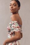 AFRM McCall Off-the-Shoulder Mesh Maxi Dress