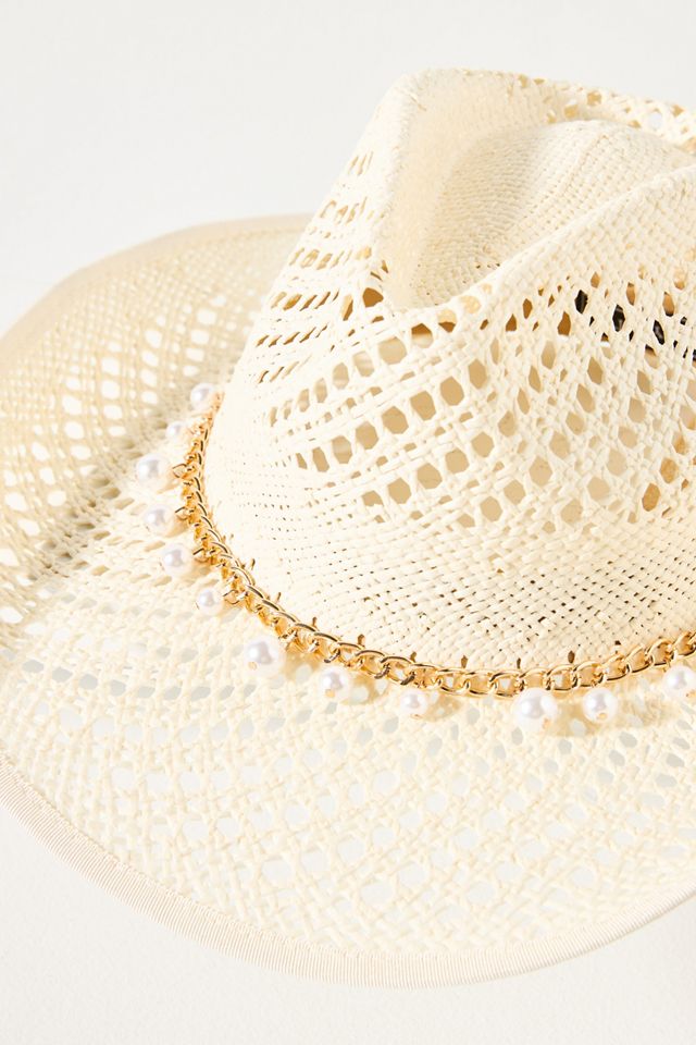Wyeth Wicker Shell-Trim Straw Rancher #2