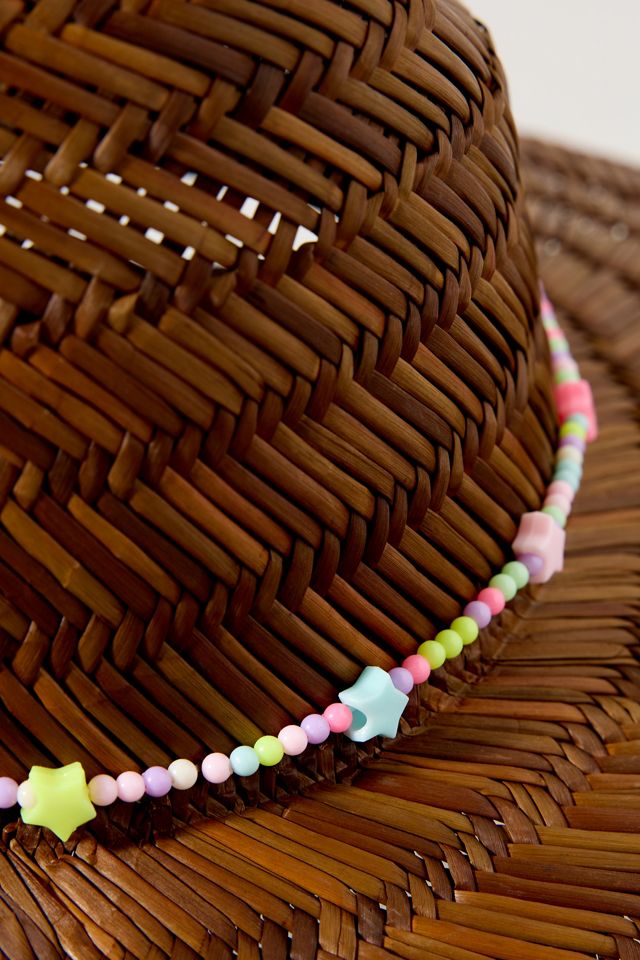 Wyeth Beaded Trim Straw Lifeguard Rancher #2