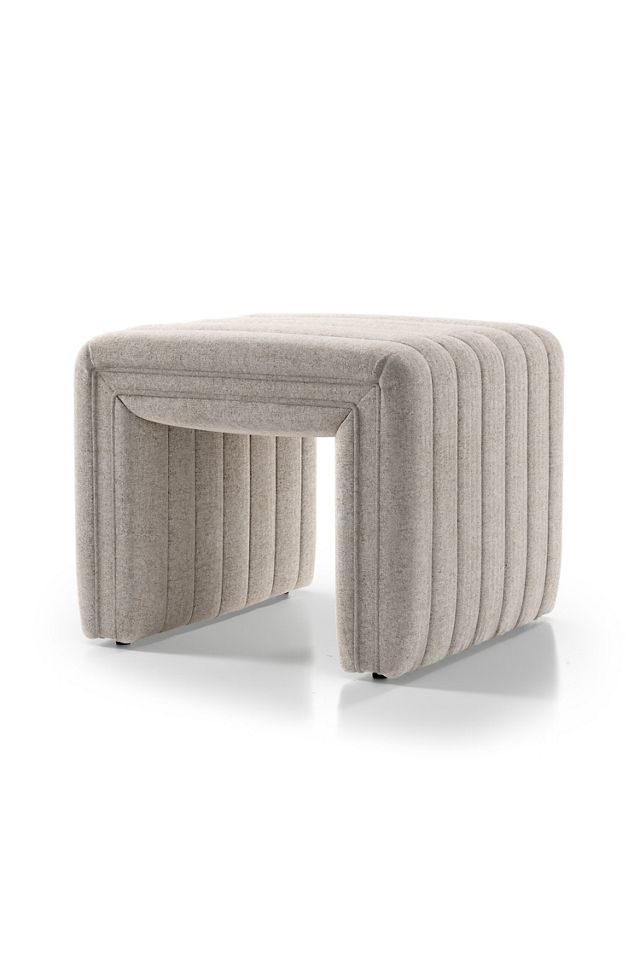 Alexander Upholstered Ottoman #1