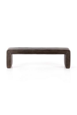 Alexander Leather Bench