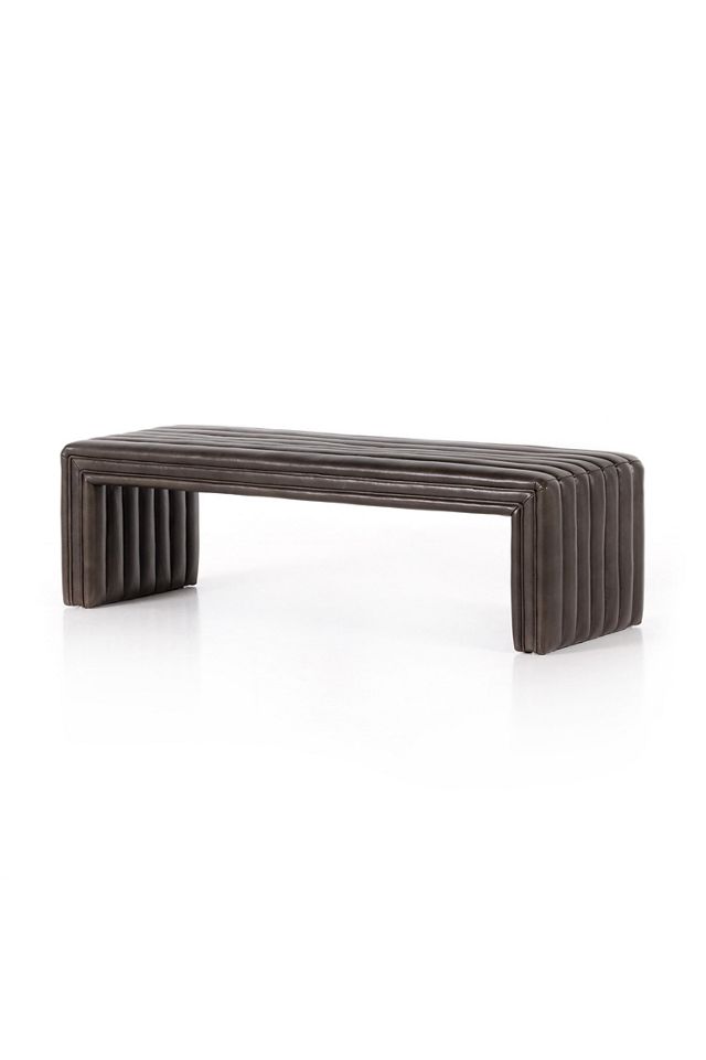 Alexander Leather Bench #1