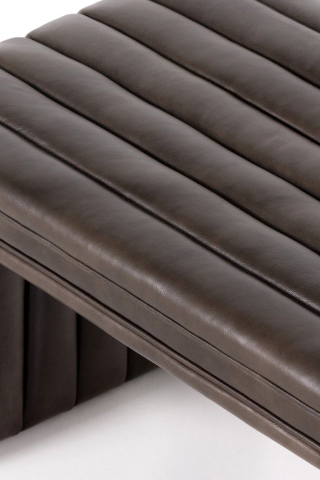 Alexander Leather Bench #3