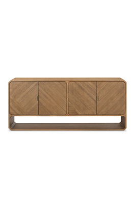 Anthropologie Caspian Ash 69" Rectangular Sideboard