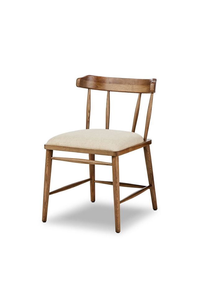 Colter Performance Linen Dining Chair #1