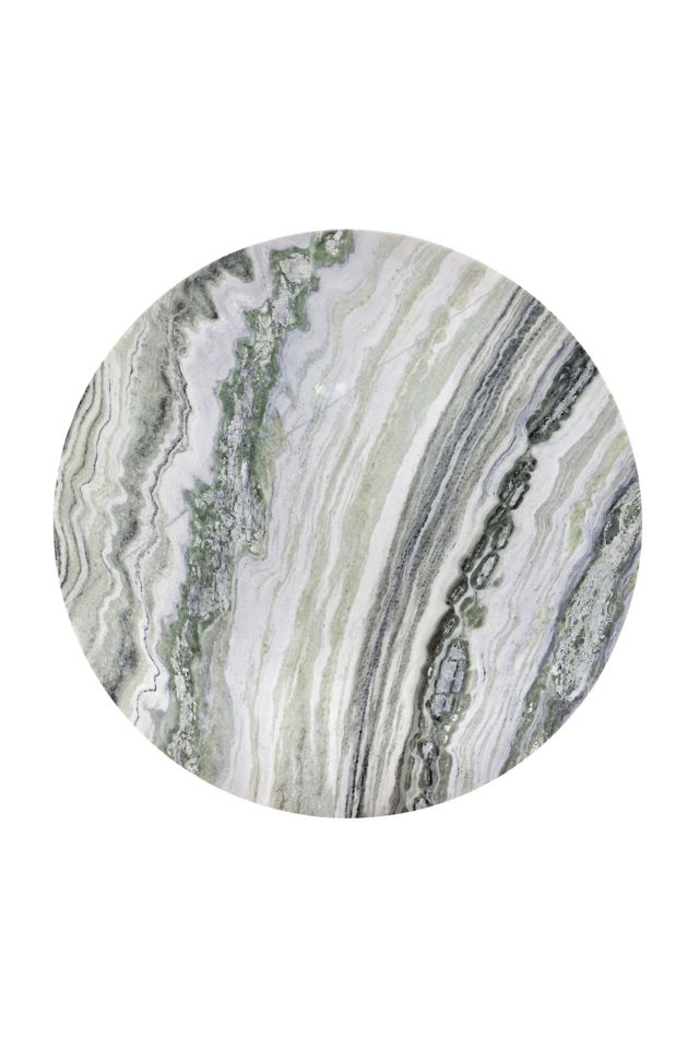 Celia 48" Round Green Onyx Marble Dining Table #3