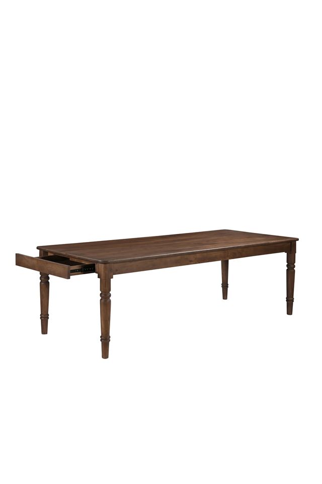 Russet 98" Acacia Wood Dining Table #3