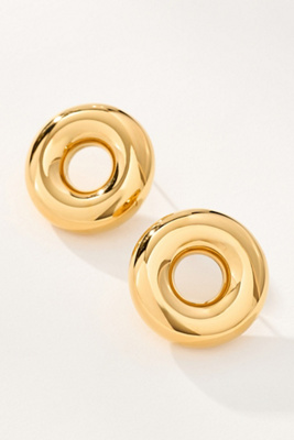8 Other Reasons Metal Button Stud Earrings In Gold