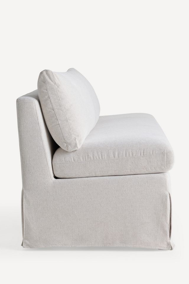 Fable Modular Slipcover Dining Bench #1