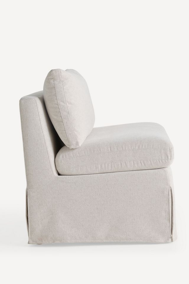 Fable Modular Slipcover Dining Chair-and-a-Half #1