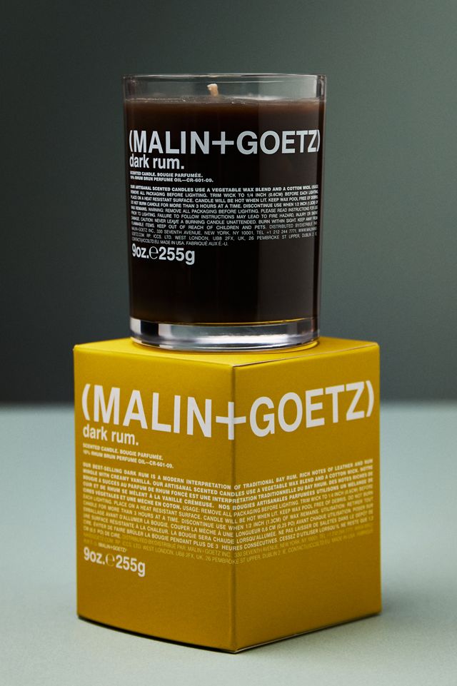 MALIN+GOETZ Dark Rum Boxed Candle #1
