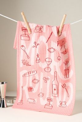 One More Round Dish Towel