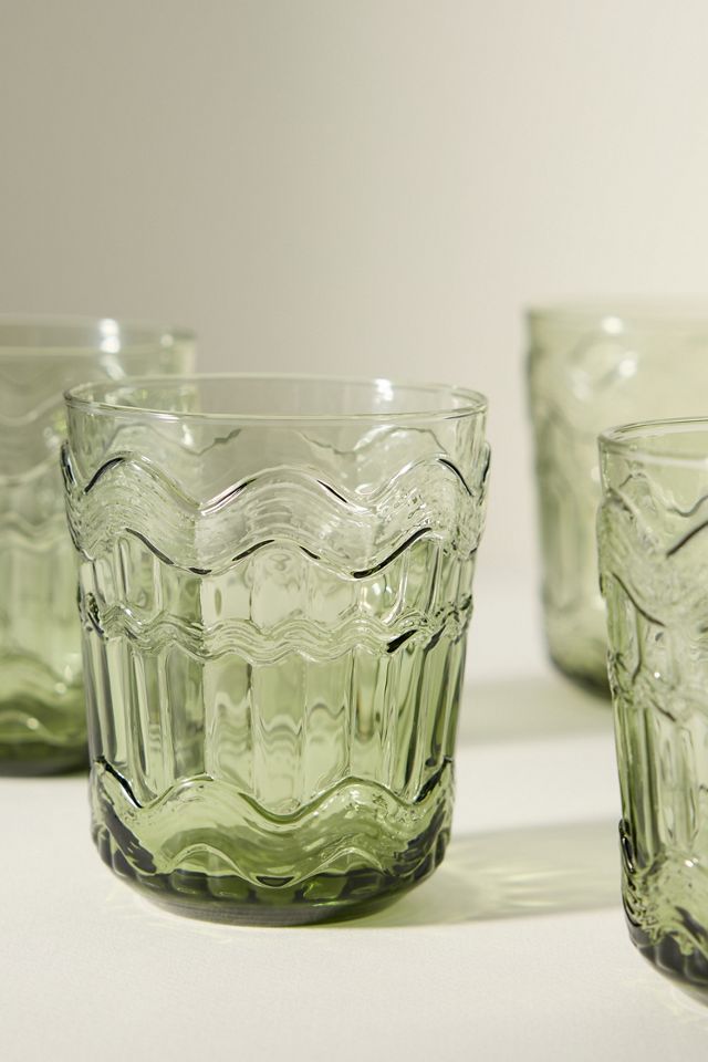Polly Textured Juice Glasses, Set of 4 #2