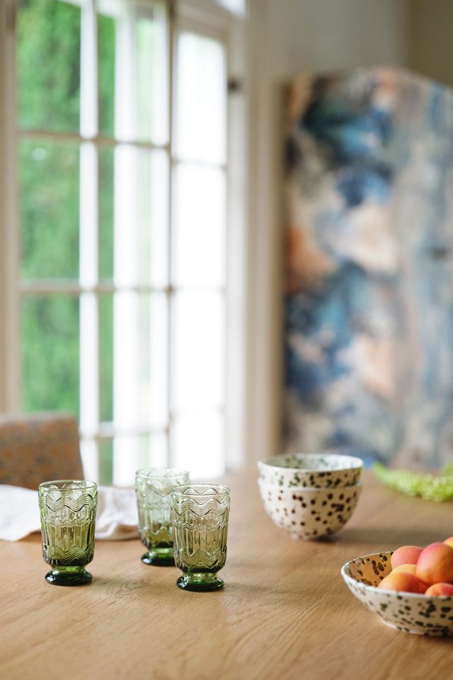 Polly Textured Glass Tumblers, Set of 4 #4