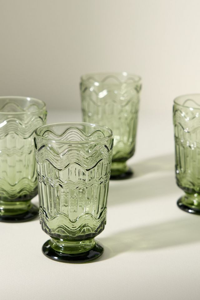 Polly Textured Glass Tumblers, Set of 4 #2