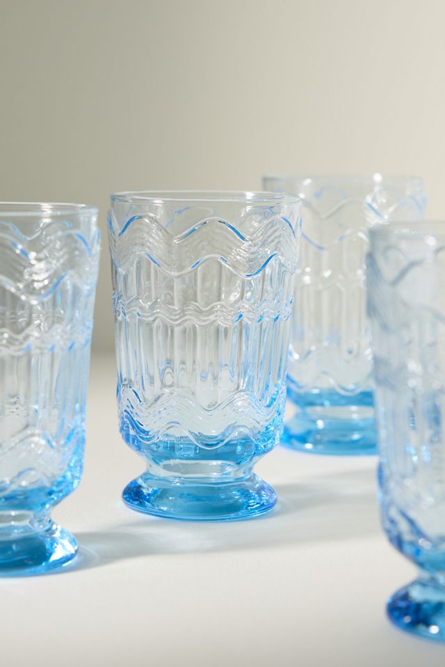 Polly Textured Glass Tumblers, Set of 4 #2