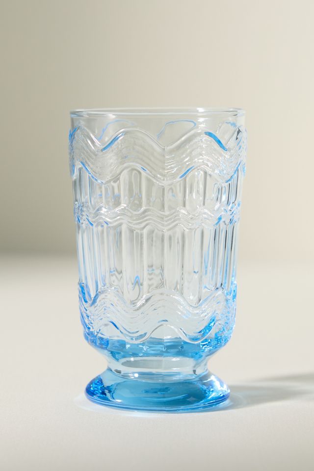 Polly Textured Glass Tumblers, Set of 4 #1