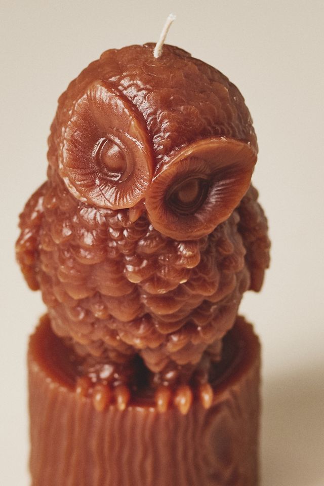 Owl Shaped Decorative Candle #1