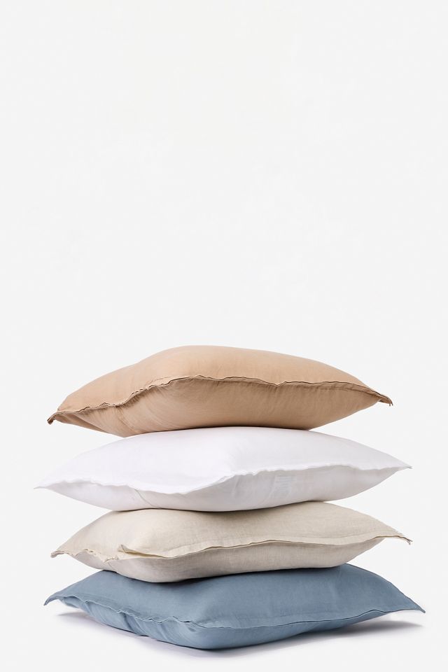 Coyuchi Organic Relaxed Linen Decorative Pillow Cover #1
