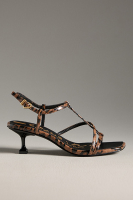 Circus Ny By Sam Edelman Jaida Square-toe Kitten Heels In Multi