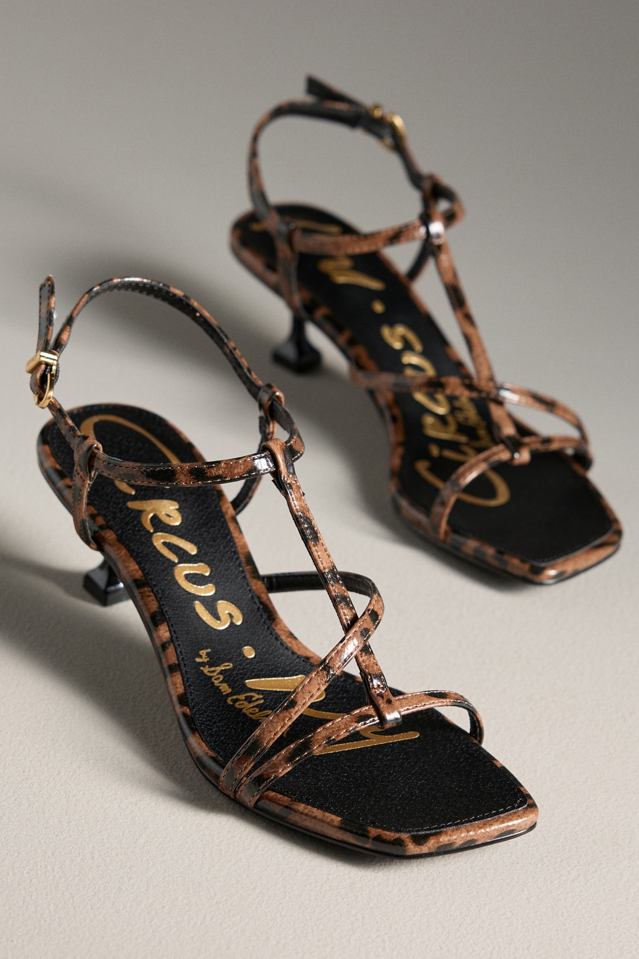 Circus NY by Sam Edelman Jaida Square-Toe Kitten Heels