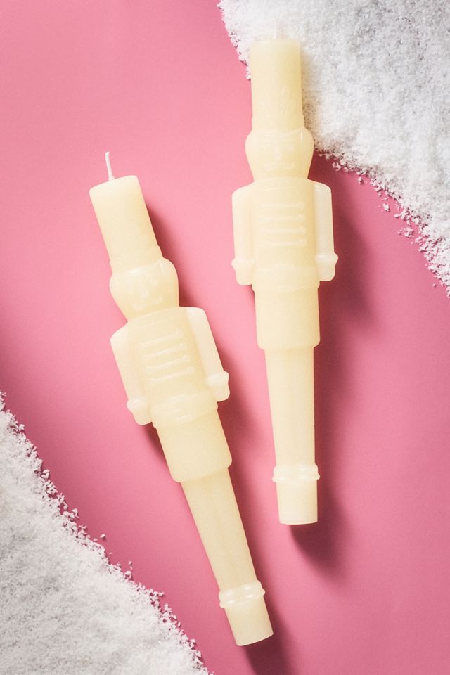 Nutcracker Taper Candles, Set of 2 #1