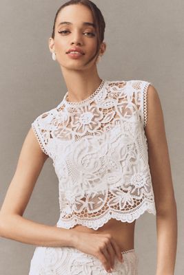 UND 3D FLOWER SKIN TOP