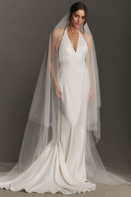 Watters Clean Cathedral Blusher Veil