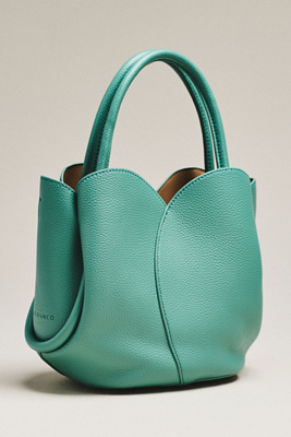 Melie Bianco Tulip Top-Handle Crossbody Tote | Anthropologie