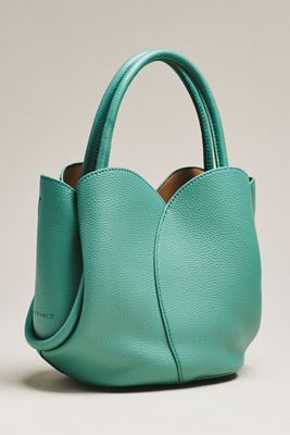 Melie Bianco Tulip Top-Handle Crossbody Tote