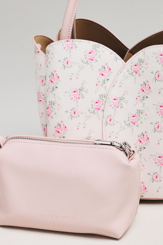 Melie Bianco Tulip Top-Handle Crossbody Tote