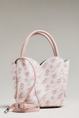 Melie Bianco Tulip Top-Handle Crossbody Tote