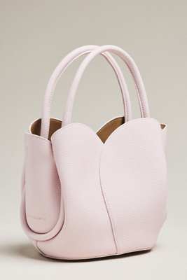 Melie Bianco Tulip Top-handle Crossbody Tote In Pink