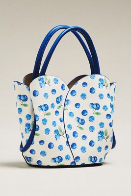 Melie Bianco Tulip Top-Handle Crossbody Tote