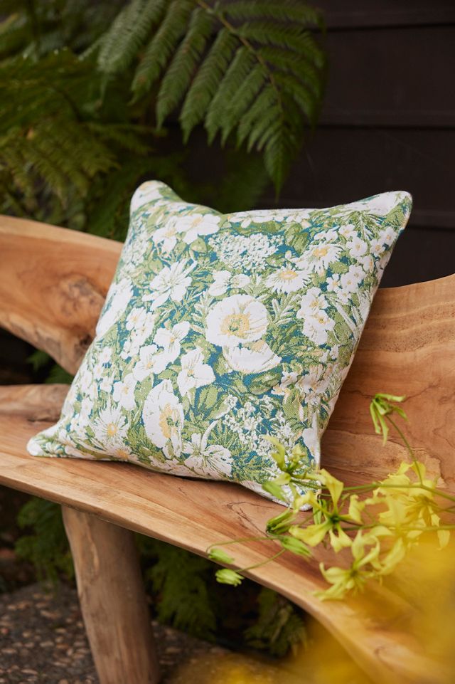 Garden Bloom Outdoor Pillow #2