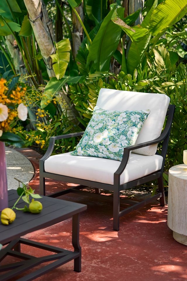 Garden Bloom Outdoor Pillow #3