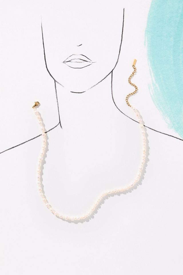 Casa Clara River Pearl Necklace #2
