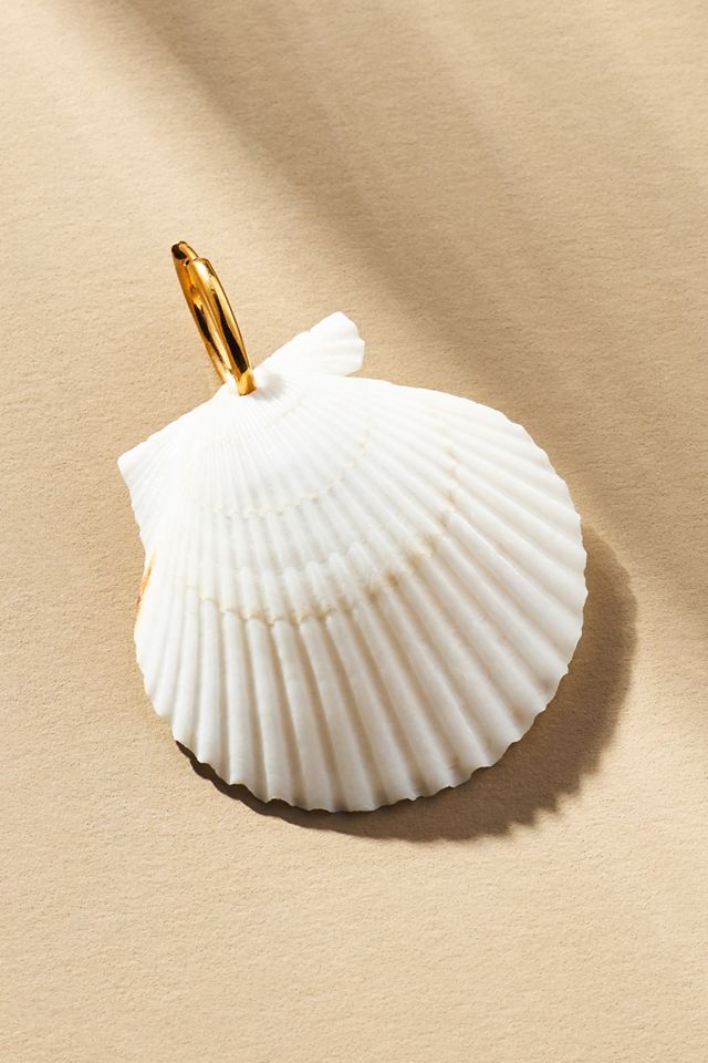 Casa Clara Odette Shell Drop Earrings #1