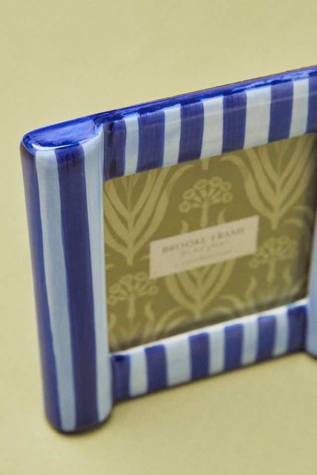 Brooke Striped Picture Frame #2