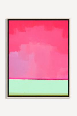 Pink Playa Wall Art