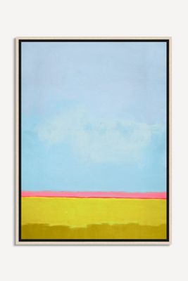 Blue Sunshine Wall Art