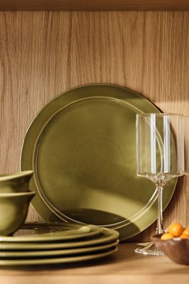 Reeves Portuguese Stoneware Dinner Plates, Set of 4