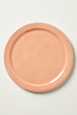 Anthropologie Reeves Portuguese Stoneware Dinner Plates, Set Of 4 In Brown