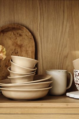 Reeves Portuguese Stoneware Pasta Bowls, Set of 4