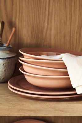 Reeves Portuguese Stoneware Pasta Bowls, Set of 4